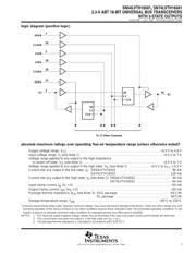 74LVTH16501DGGRE4 datasheet.datasheet_page 3