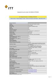 CA3106E22-21PF80DN 数据规格书 1