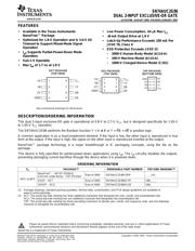 SN74AUC2G86DCURE4 数据规格书 1