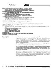 AT91SAM7A3 datasheet.datasheet_page 2