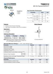 TSM2312CX RF datasheet.datasheet_page 1