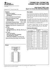 CD74HCT139MG4 datasheet.datasheet_page 1