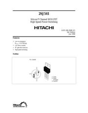 2SJ541 数据规格书 1