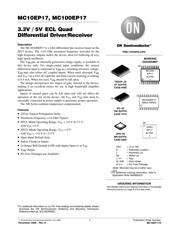 MC100EP17DWR2 数据规格书 1