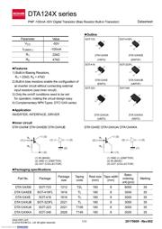 DTA124XUAT106 datasheet.datasheet_page 1