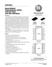 CAT5401YI10 数据规格书 1