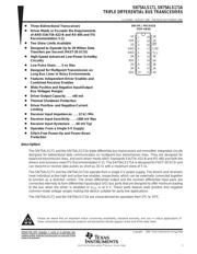 SN75ALS171ADW datasheet.datasheet_page 1