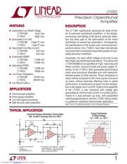 LT1001CN8 Datenblatt PDF