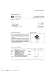 MURD620CTPBF datasheet.datasheet_page 1