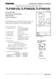 TLP3063(S,C,F) Datenblatt PDF