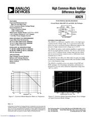 AD629A datasheet.datasheet_page 1