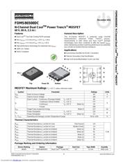 FDMS86500DC datasheet.datasheet_page 1