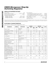 MAX4193EPA+ datasheet.datasheet_page 2