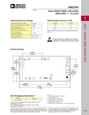 HMC564 datasheet.datasheet_page 4