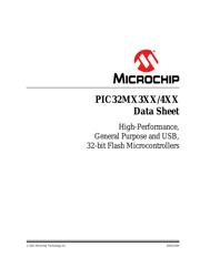 PIC32MX460F512L-80I/PT 数据手册