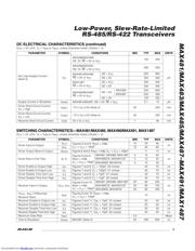 MAX483 datasheet.datasheet_page 3