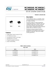 MC34063ACD-TR Datenblatt PDF