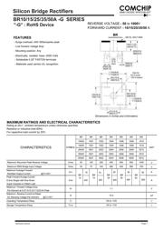 BR3510-G Datenblatt PDF