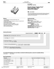 SSRD-240D40R 数据规格书 1