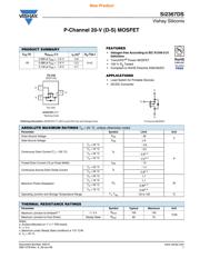 SI2367DS-T1-GE3 datasheet.datasheet_page 1