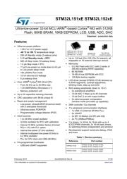 STM32L151VET6 datasheet.datasheet_page 1