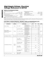 MAX6035AAUR25+T datasheet.datasheet_page 2