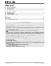 PIC16C505-04/SL datasheet.datasheet_page 2
