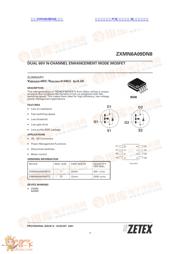 ZXMN6A09DN8 数据规格书 1