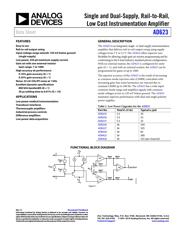 AD8497ARMZ Datenblatt PDF