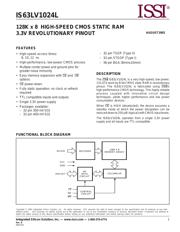 IS63LV1024L-12JI 数据规格书 1