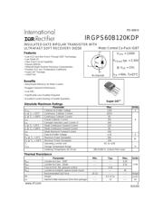 IRGPS60B120KDP 数据规格书 1