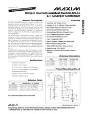 MAX1873TEEE+ Datenblatt PDF