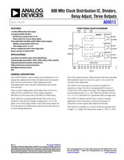 AD9513BCPZ Datenblatt PDF