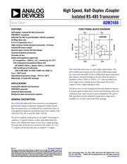 ADM2486BRW Datenblatt PDF