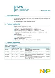 74LV00PW,118 datasheet.datasheet_page 1