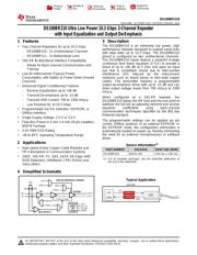 DS100BR210SQ/NOPB datasheet.datasheet_page 1