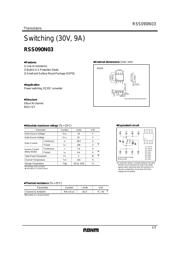 RSS090N03FU6TB 数据规格书 1