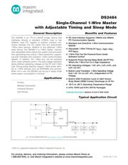 DS2484R+T datasheet.datasheet_page 1