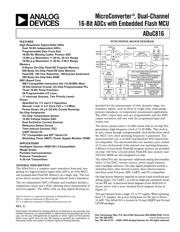 ADUC816BSZ datasheet.datasheet_page 1