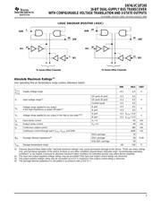 SN74LVC16T245DGGR datasheet.datasheet_page 3