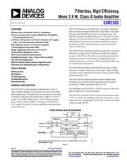 SSM2305 datasheet.datasheet_page 1