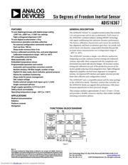 ADIS16367 datasheet.datasheet_page 1