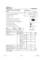 BSC025N03MSGXT 数据规格书 1
