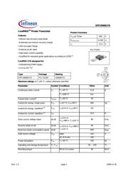 SPP15N60CFDHKSA1 datasheet.datasheet_page 1