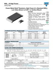 WSL25127L000FEK18 datasheet.datasheet_page 1