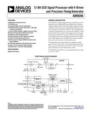 AD9920A datasheet.datasheet_page 1