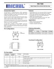MIC7300YMM-TR 数据规格书 1