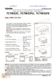 TC7W32 数据规格书 1