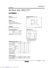 RSS090N03 Datenblatt PDF