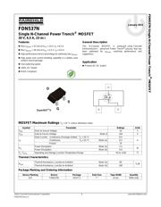 FDN537N datasheet.datasheet_page 1